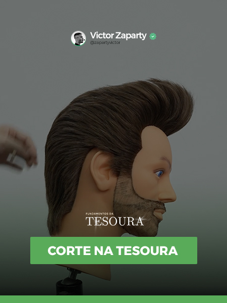CORTE NA TESOURA
